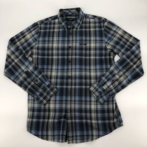 RVCA Slim fit button up shirt